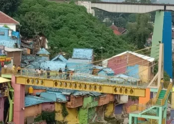 Kampung Warna-Warni Jodipan destinasi wisata murah dan indah di Kota Malang.