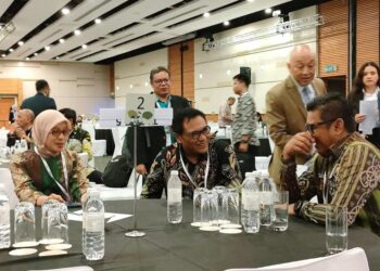 Wakil Wali Kota Malang, Ir H Sofyan Edi Jarwoko, saat mengikuti The 5th International Energy Week (IEW) Expo & Summit di Kuching, Sarawak Malaysia.