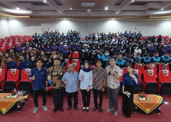 Unikama menyambut hangat kunjungan siswa SMKN 6 Malang di Auditorium Unikama.