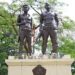 Monumen pada Taman Makam Pahlawan Trip yang diresmikan Presiden Soekarno pada tahun 1959.