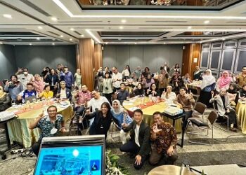 Acara diskusi publik penanganan infodemik Indonesia.