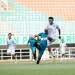 Pertandingan uji coba Arema FC vs Persikabo di Stadion Pakansari, Bogor.
