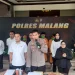 Wakapolres Malang, Kompol Wisnu S Kuncoro saat memberikan keterangan pada pers