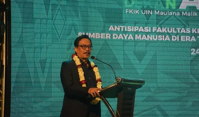 Rektor UIN Malang Prof Dr HM Zainuddin MA.