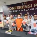 Polresta Malang Kota mengungkap kasus pembunuhan pria di Jembatan Araya Kota Malang.