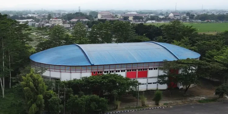 GOR Kanjuruhan yang akan digunakan Unggul FC Malang untuk Liga Futsal Profesional Indonesia.