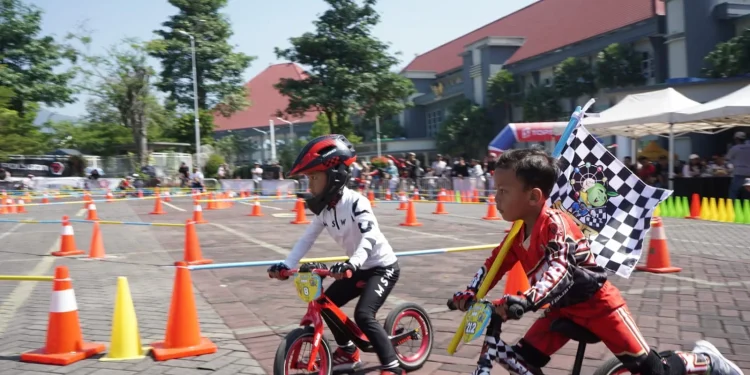 Peserta di ajang Push Bike Fun Race 2023 Kota Batu