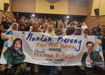 Acara nonton bareng film Hati Suhita oleh Sahabat Hikmah Bafaqih (Sahiba).