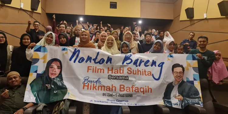 Acara nonton bareng film Hati Suhita oleh Sahabat Hikmah Bafaqih (Sahiba).