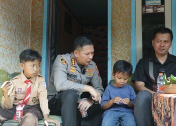 Polresta Malang kota Bedah rumah