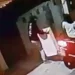 sejoli tertangkap cctv embat kotak amal masjid.