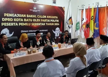 BAcaleg di KPU Batu