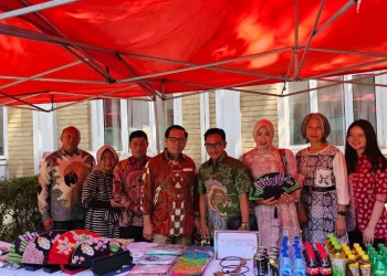Wali Kota Malang promosikan batik kota malang di Beijing