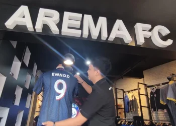 Evan Dimas Gelandang Arema FC