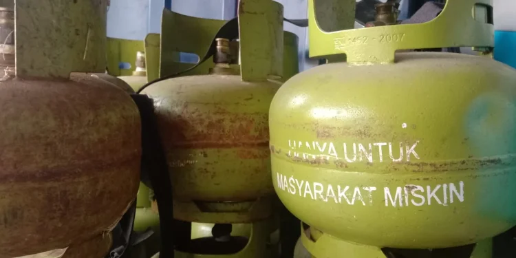 Tabung LPG subsidi 3 kg