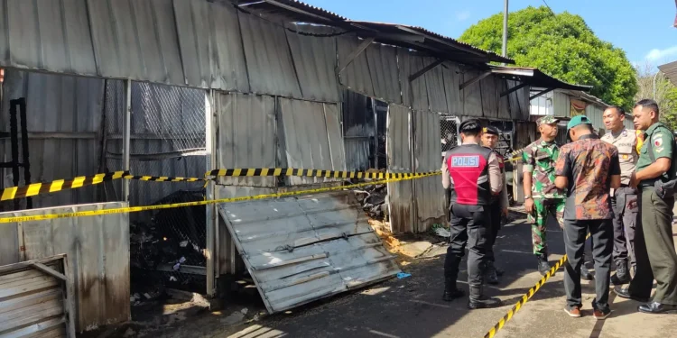 Pasar Relokasi Kota Batu dilahap si jago merah lagi