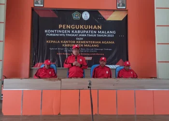 Kontingen Porseni MTs Jatim Kabupaten Malang