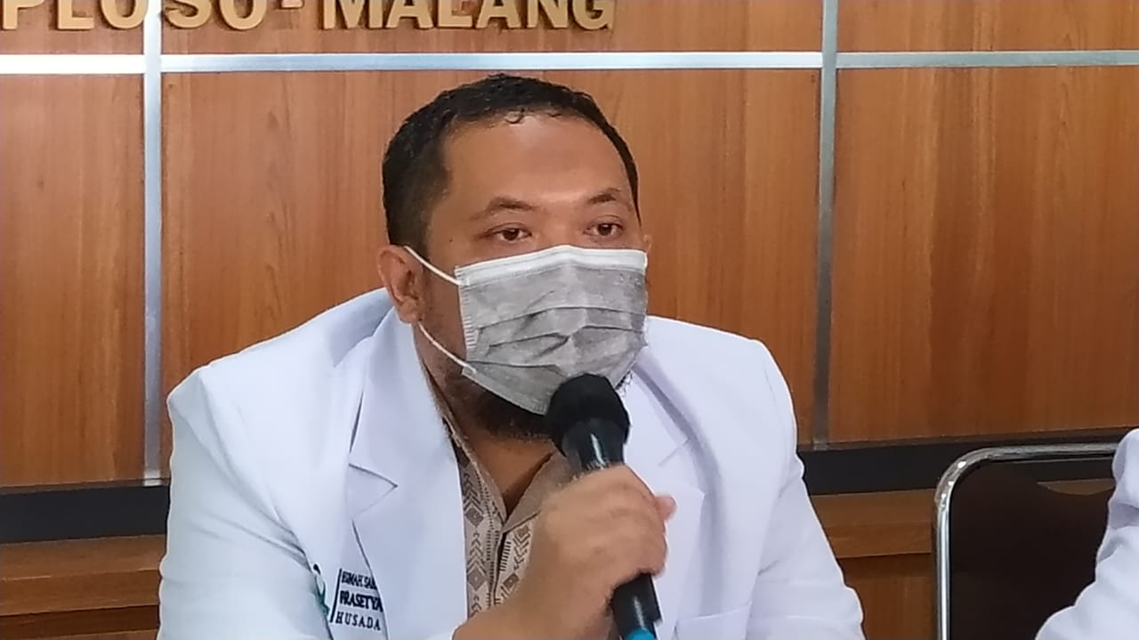 Dokter Spesialis Anak RS Prasetya Husada, dr Agung Prasetyo Wibowo. 