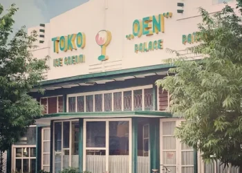 Toko Oen di Kota Malang yang konsisten dengan es krim homemade.