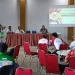Ketua KONI Kabupaten Malang, Rosyidin saat memberi pemaparan di sosialisasi persiapan Porprov Jawa Timur 2023.