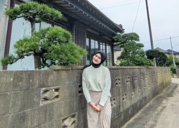 Ade Repina Putri, alumnus Vokasi UMM yang kini telah berhasil menapakkan kakinya di Jepang.