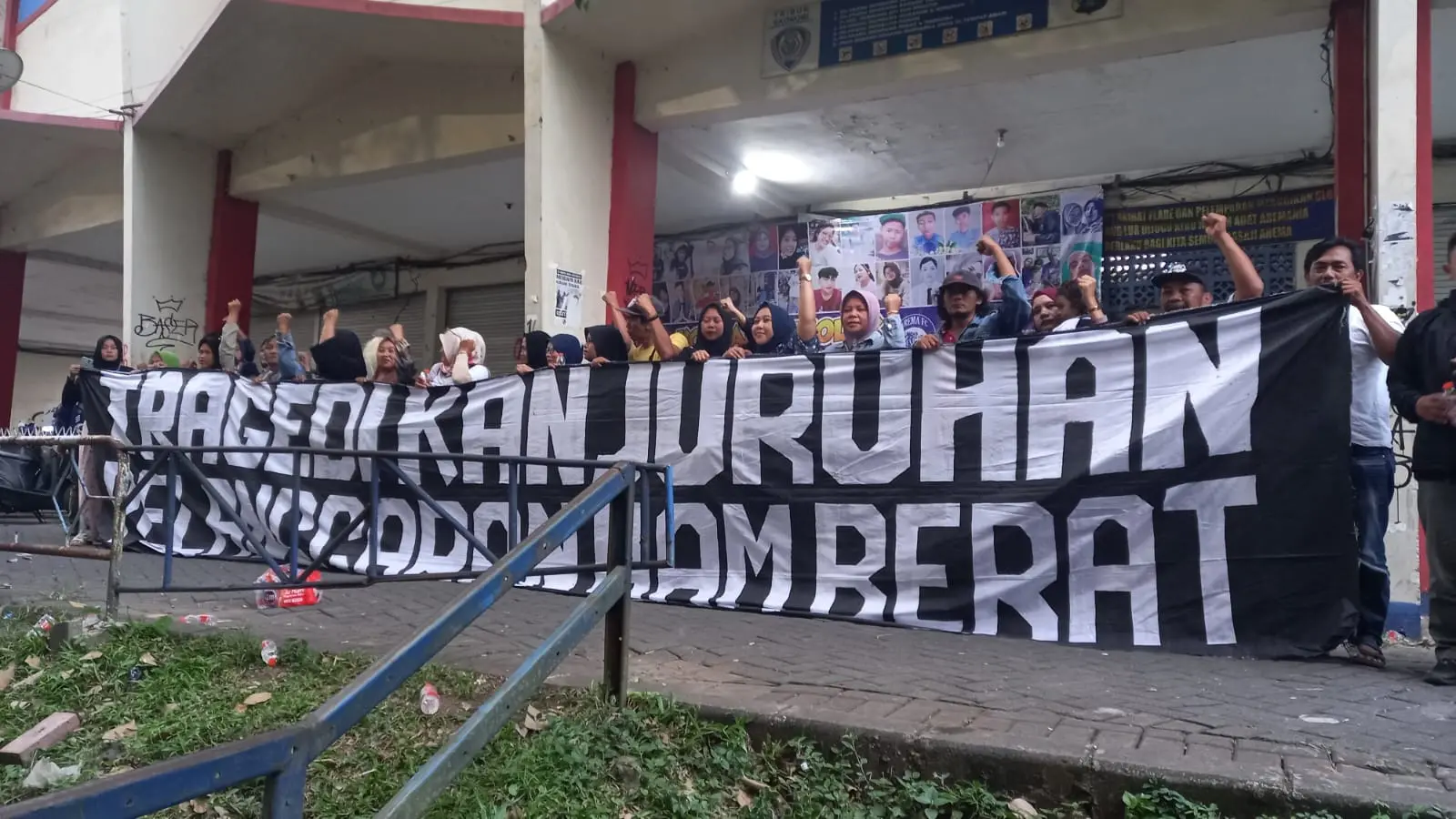 Keluarga Tragedi Kanjuruhan serukan usut tuntas.
