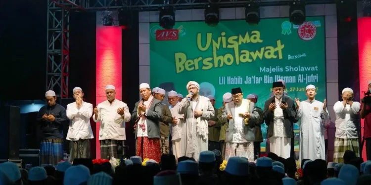 Rangkaian Unisma Bersholawat.