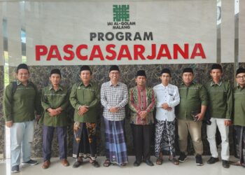Pertemuan antara PC ISNU Kabupaten Malang dengan PPS IAI Al Qolam.