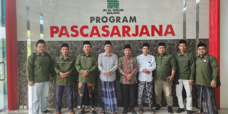 Pertemuan antara PC ISNU Kabupaten Malang dengan PPS IAI Al Qolam.