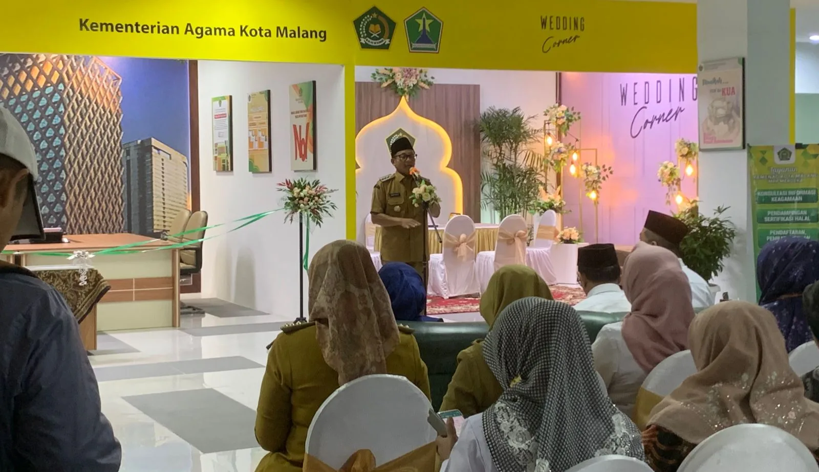 Wali Kota Malang Sutiaji saat memberikan arahan. 