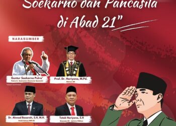 Tugu Media akan selenggarakan Sarasehan Nasional Pancasila dan Haul Bung Karno pada 27 Juni 2023.