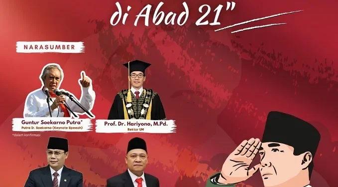 Tugu Media akan selenggarakan Sarasehan Nasional Pancasila dan Haul Bung Karno pada 27 Juni 2023.