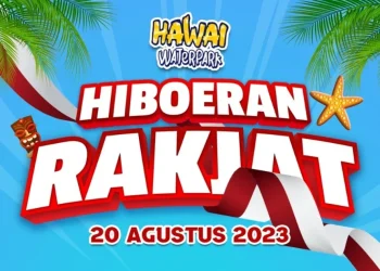Event "Hiboeran Rakjat" Hawai Waterpark dalam rangka menyambut momen agustusan.