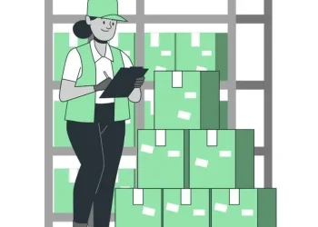 Ilustrasi identifikasi dan riset calon supplier.