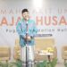 drh. Puguh Wiji Pamungkas ungkapkan syukur dalam acara tasyakuran haji.