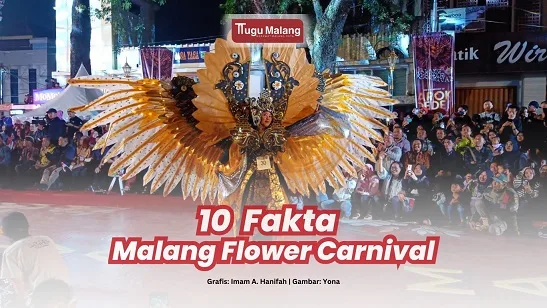 Fakta menarik tentang Malang Flower Carnival.