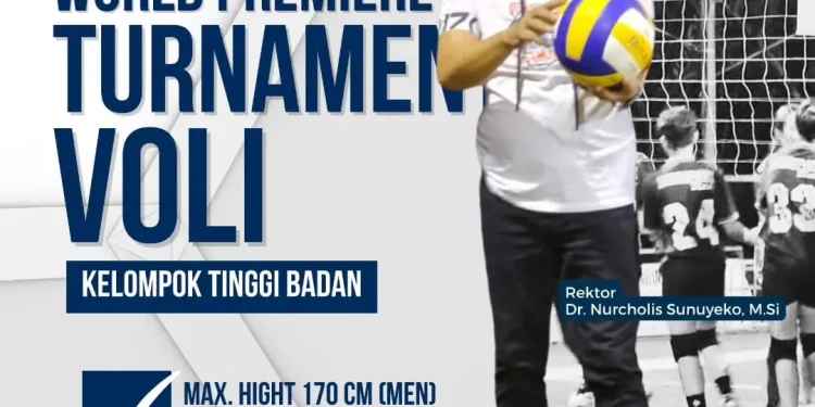 World Premiere Turnament Voli Kelompok Tinggi Badan.