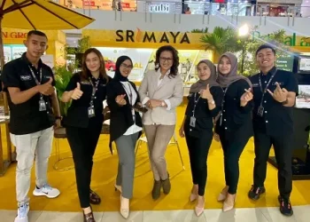 Stand Srimaya di Expo Rumah 2023 yang berada di Mall MOG.