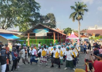 Festival Merjosarian 2023 yang diselenggarakan menyambut Tahun Baru Islam 1 Muharram 1445 H di Kelurahan Merjosari, Lowokwaru, Kota Malang.