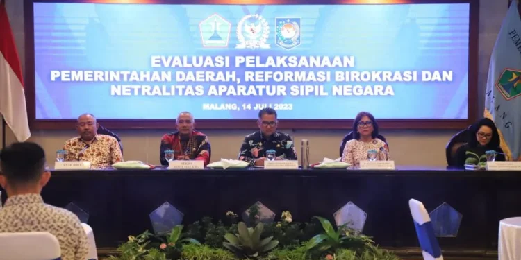 Kunjungan Direktur Jenderal Otonomi Daerah, Kementerian Dalam Negeri, Dr Drs Akmal Malik MSi ke Kota Malang.