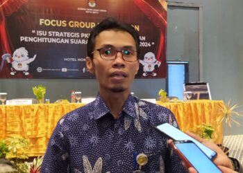 Komisioner Divisi Teknis Penyelenggaraan Pemilu KPU kota Batu, Erfanuddin.