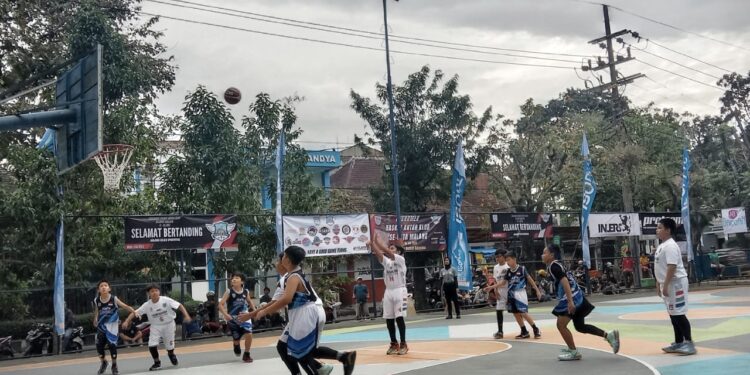 potensi muda kota malang gelar turnamen basket