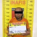 Tersangka NA usai diamankan di Polres Malang.