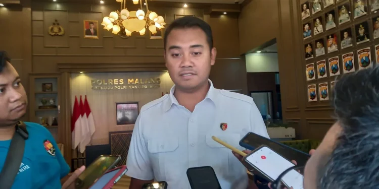 Kasatreskrim Polres Malang, AKP Wahyu Rizki Saputro.