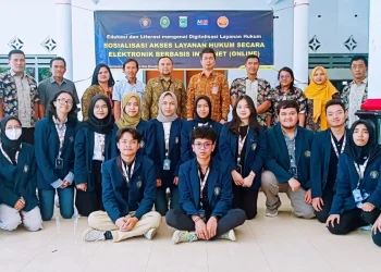 Acara Mahasiswa Membangun Desa (MMD) Universitas Brawijaya tahun 2023 di desa Tempursari.