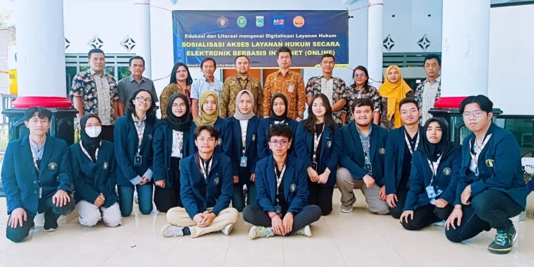 Acara Mahasiswa Membangun Desa (MMD) Universitas Brawijaya tahun 2023 di desa Tempursari.