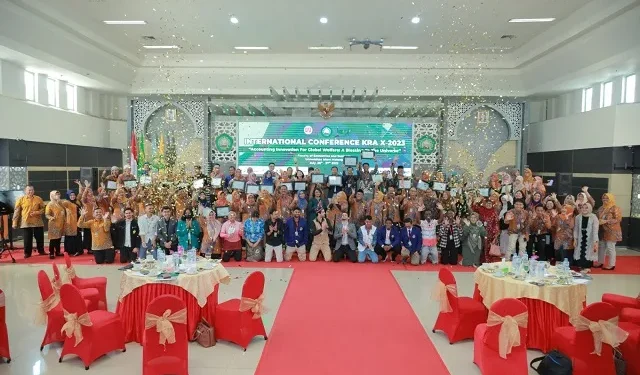 Acara International Conference KRA X tahun 2023 sukses digelar di FEB Unisma.