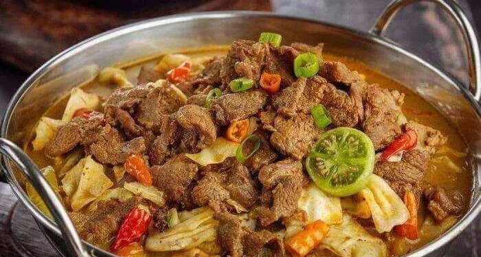 Ilustrasi olahan daging kurban.