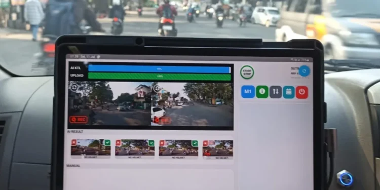 Mobil Incar milik Polresta Malang Kota yang mampu merekam pelanggaran lalu lintas