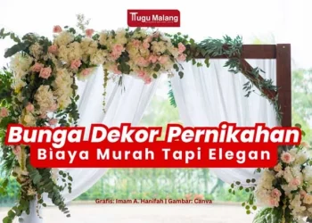 Bunga dekorasi pernikahan